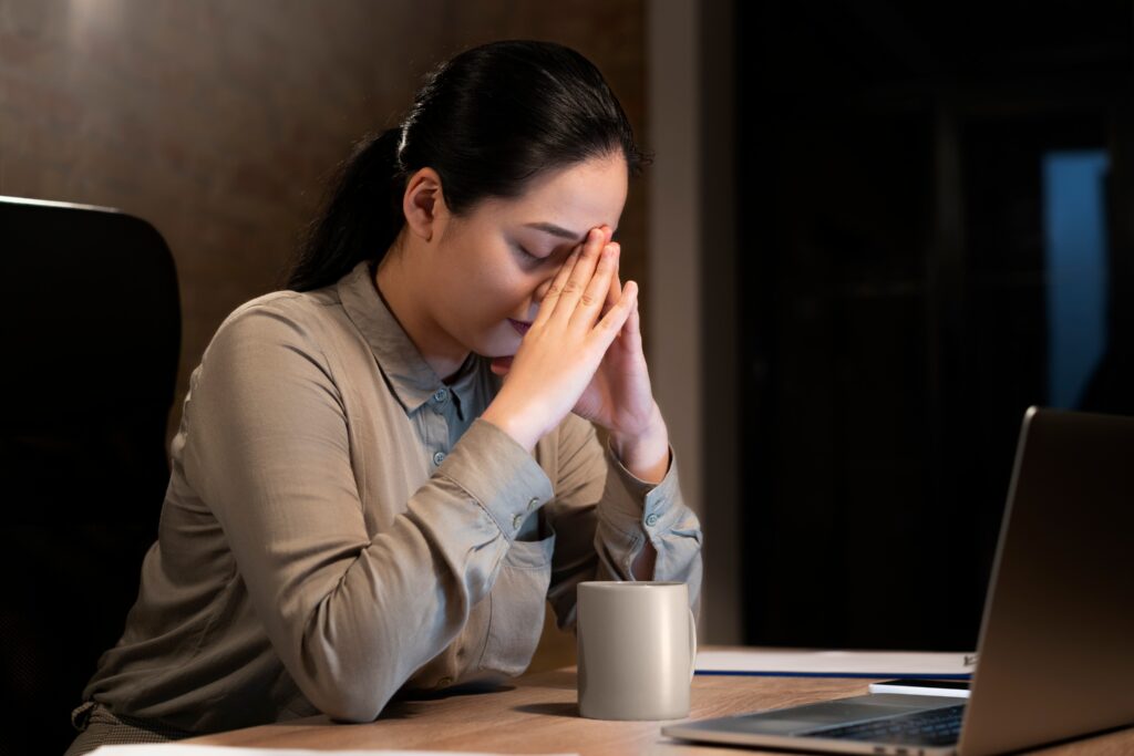 Stressed Woman